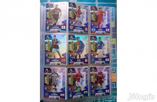 Panini Premier League 2024 Adrenalyn Game Changer kártya