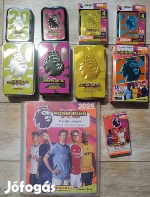 Panini Premier League Adrenalyn 2024-25 kb. 400db Focis Kártya