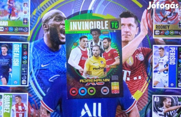 Panini Top Class 2021-2022 Adrenalyn Invincible kártya