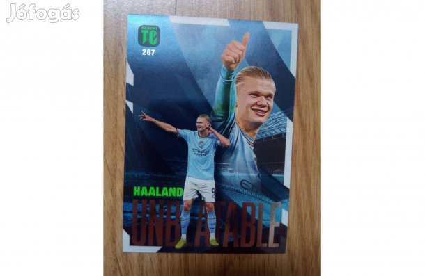 Panini Top Class 2023 Unbeatable Haaland kártya
