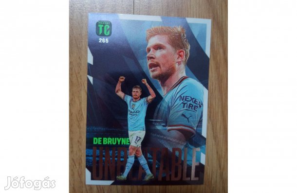 Panini Top Class 2023 Unbeatable Kevin De Bruyne kártya