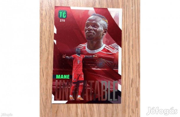 Panini Top Class 2023 Unbeatable Sadio Mané kártya