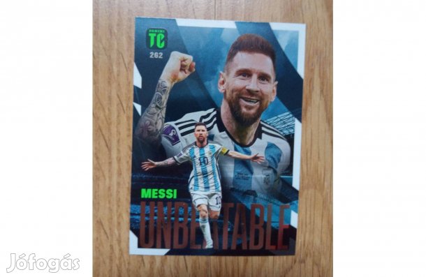 Panini Top Class 2023 Unbeatable Top Master Lionel Messi focis kártya