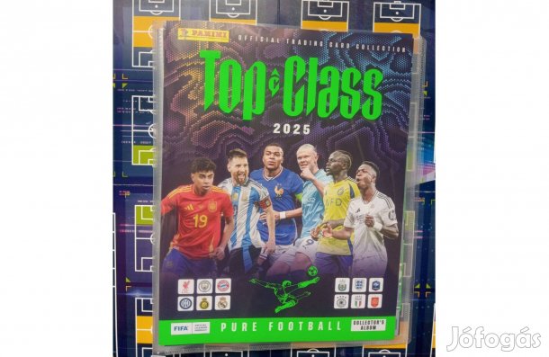 Panini Top Class 2025 kártyatartó album Téli Akció