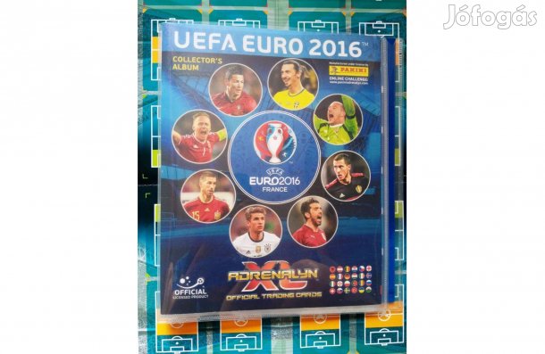 Panini UEFA EURO 2016 Adrenalyn kártyagyűjtő album Magyarország sorral