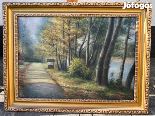 Pankotay István - tájkép (Baja)