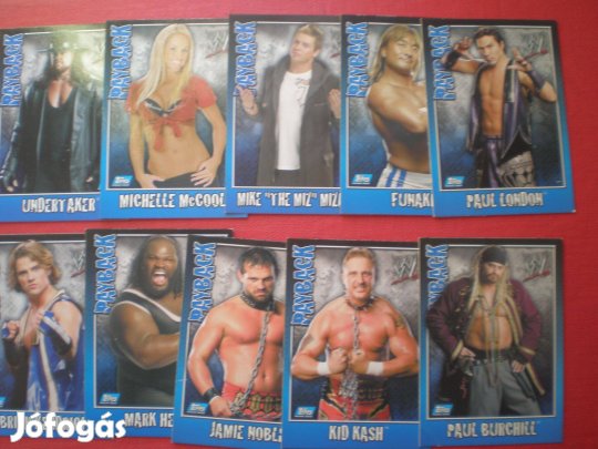 Pankrátor kártyák 2007