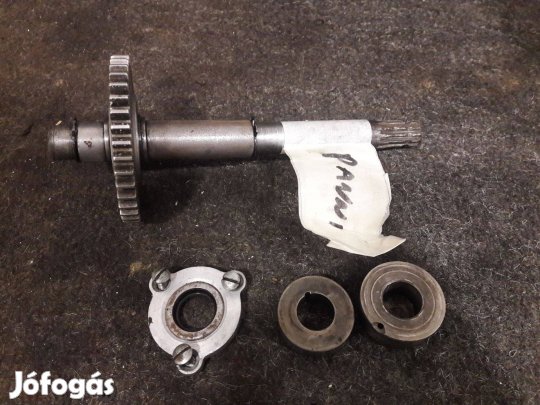 Panni robogó gyári komplett berántó / indító tengely szett