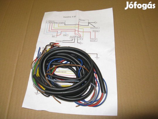 Pannónia P20 Vape kábelköteg