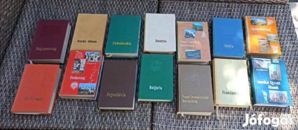 Panoráma utikönyv csomag / 14 kötet 1.800.- Ft