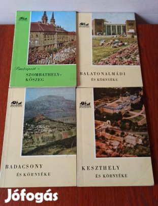 Panoráma utikönyv csomag / 4 db könyv