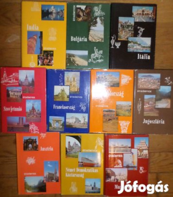 Panoráma útikönyvek (10 kötet)