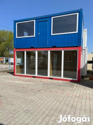 Panoráma üveges 20 lábas konténer eladó!