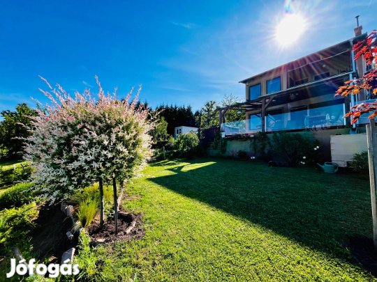 Panorámás Családi Idill Pákozdon Jakuzzival és Napelemmel