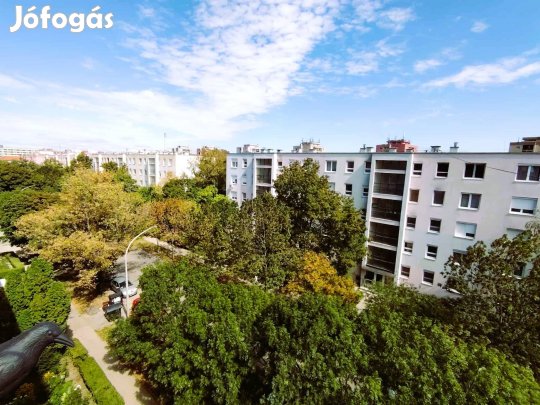 Panorámás, klímás, téglalakás a belváros közelében eladó!