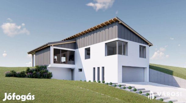 Panorámás, új építésű ház Bocföldén