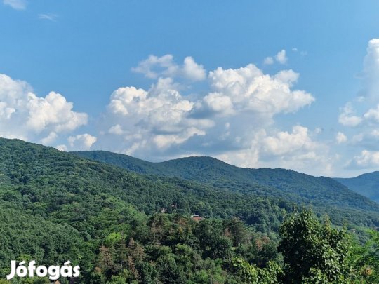 Panorámás telek Zebegény szívében