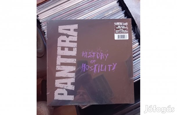 Pantera - History OF Hostility Bakelit Lemez LP Bontatlan