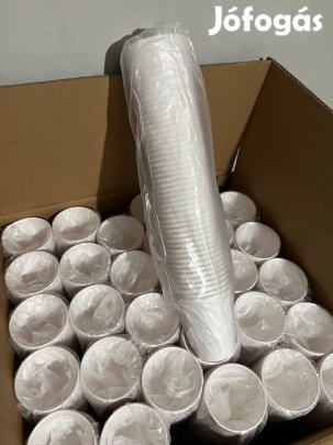 Papír pohár fehér 2dl Kiárusítás!!