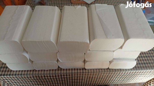 Papírtőrlő csomagok (250db/csomag, 375ft/csomag) 40db