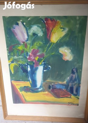 Papp Irén Csendélet című festménye