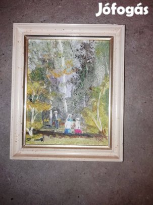 Papp József képe /Gombaszedők/