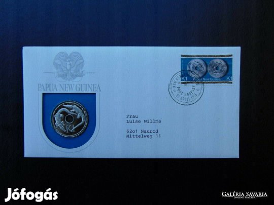 Pápua Új-Guinea 1 kina 1975 Kép szerint