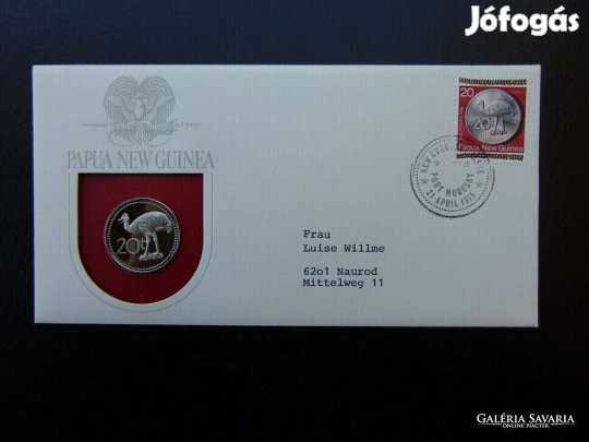 Pápua Új-Guinea 20 toea 1975 Kép szerint