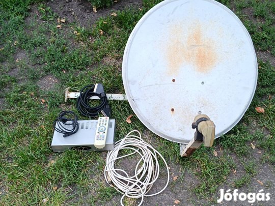 Parabola antenna beltéri egységgel eladó.