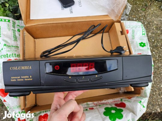 Parabola antenna és Columbia beltéri egység 250 csatorna