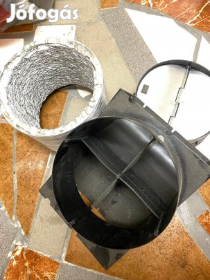 Páraelszívó kiegészítő(pillangó szelep/szűrőcsatlkozó/flex.cső150-es)