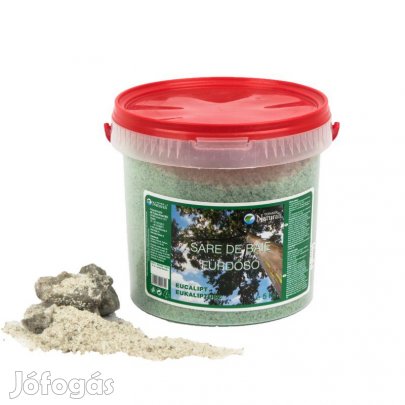 Parajdi fürdősó eukaliptusz 5 kg vödrös fürdősó 760ft/kg