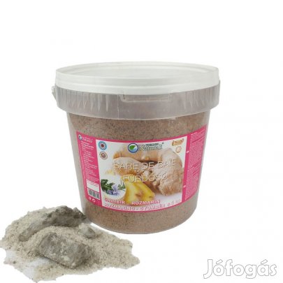 Parajdi fürdősó gyömbér - rozmaring 5 kg vödrös fürdősó 760ft/kg
