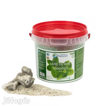 Parajdi fürdősó menta 5 kg 760 ft/kg