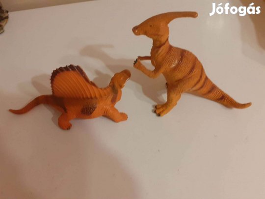 Parasaurolophus és Dimetrodon, nagyméretű dino figurák U.K.R.D