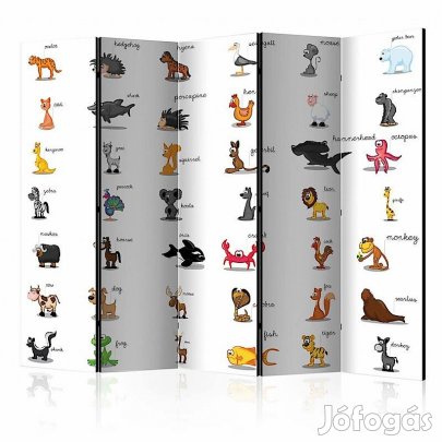 Paraván - Állatnevek angolul II