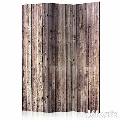 Paraván - Barna fakerítés