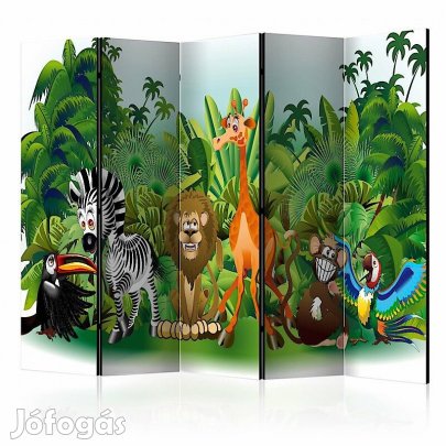 Paraván - Dzsungel állatok II