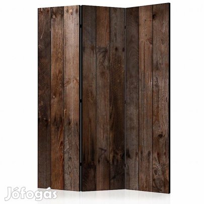 Paraván - Fa kunyhó fala