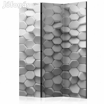 Paraván - Fehér hatszögek