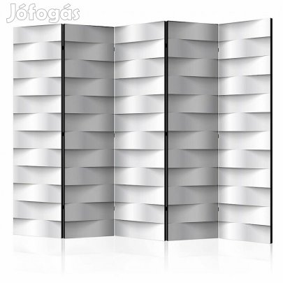 Paraván - Fehér kiálló téglák II