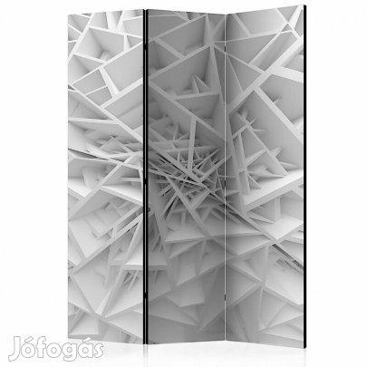 Paraván - Fehér pókháló alakzat