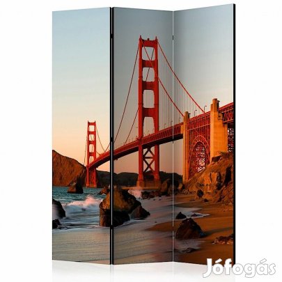 Paraván - Golden Gate híd - naplemente