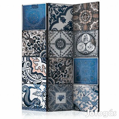 Paraván - Kék arab minták