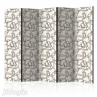 Paraván - Lekerekített geometriai alakzatok II