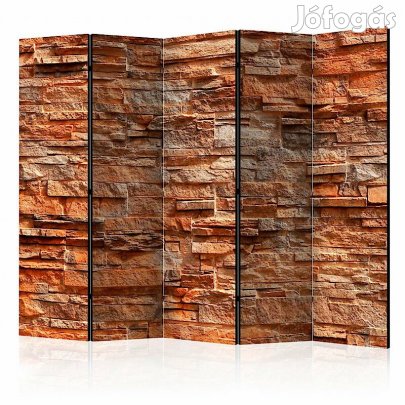 Paraván - Narancssárga kőfal II