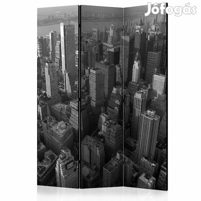 Paraván - New York: felhőkarcolók (madártávlatból)