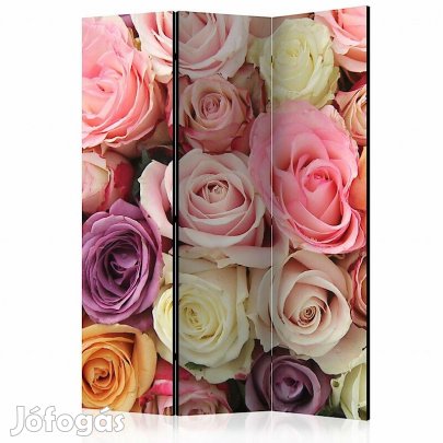 Paraván - Pasztell rózsák