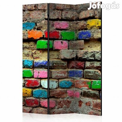 Paraván - Színes téglák