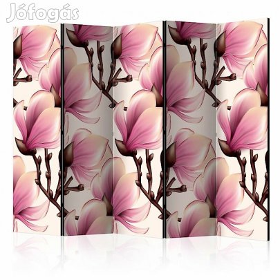 Paraván - Virágzó magnóliák II